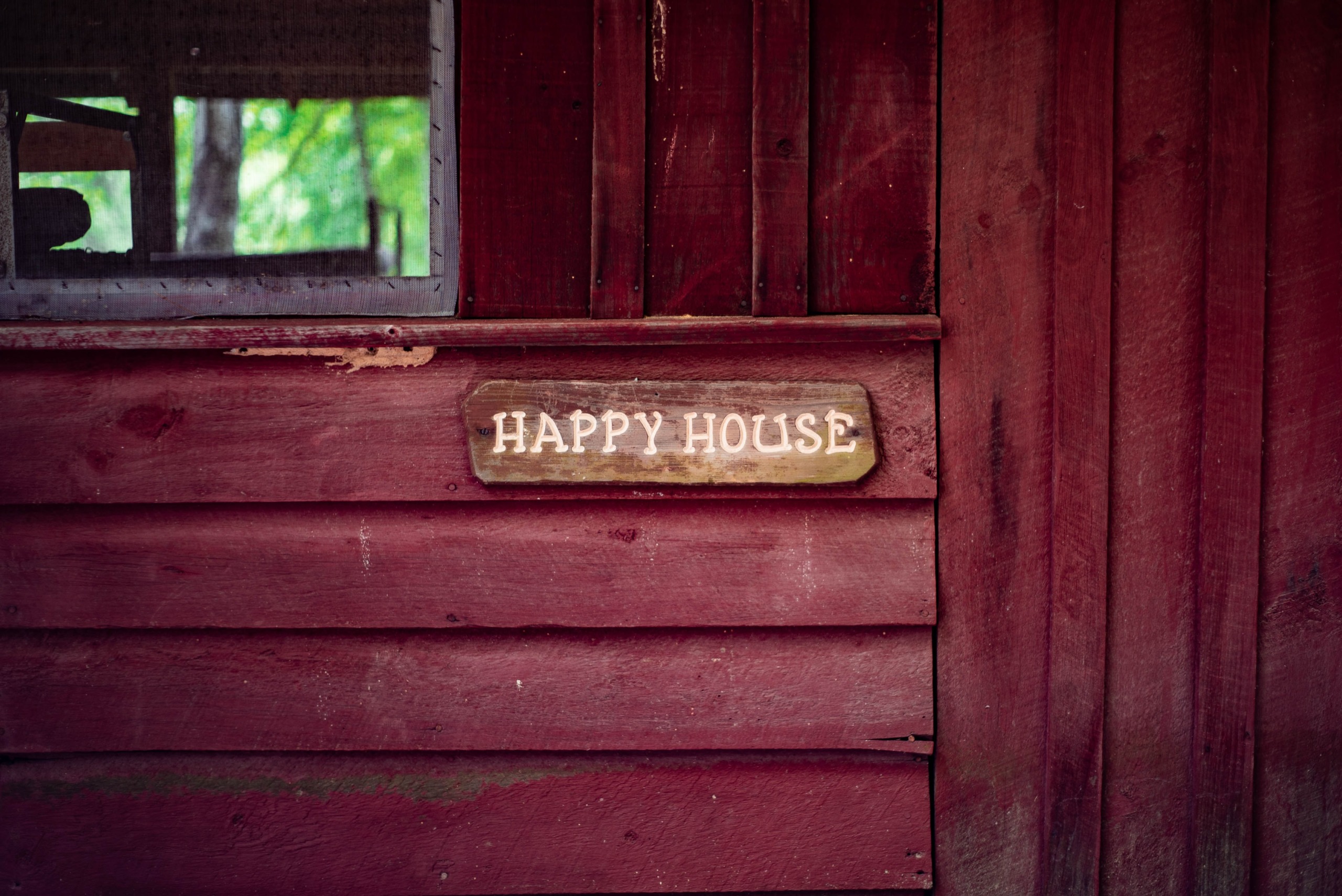 Яркая вывеска, на деревянном фоне. Wooden House надпись. Текстура для вывесок деревянного указателя.